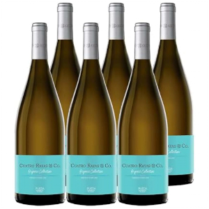 6x Cuatro Rayas Vino Blanco Verdejo Ecológico D.O. Rueda 750ml