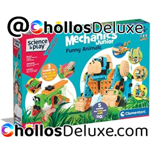 Clementoni Mechanics Junior Animales Divertidos