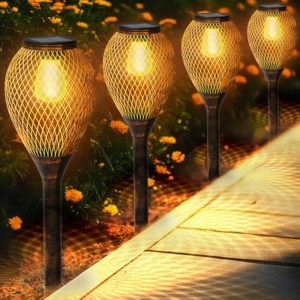 Pack de 4 Luces Solares Jardín IP65