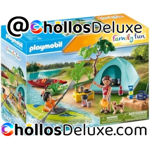 Playmobil Camping con Hoguera
