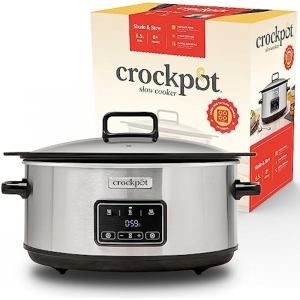 Crockpot Olla Digital Cocción Lenta 6.5 Litros