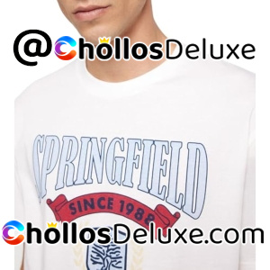 Springfield Camiseta Hombre