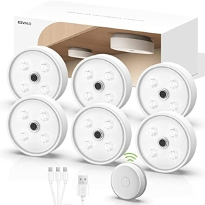 6x Luces LED Armario Sensor de Movimiento