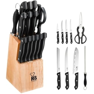 Set de 15 Cuchillos Cocina con Tacoma
