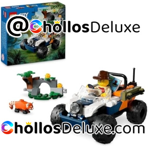 Lego City Exploradores de la Jungla: Todoterreno y Misión del Panda Rojo