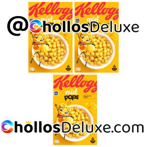 3x Kellogg's Miel Pops Cereales 400g