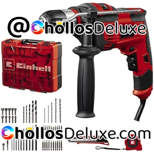 Maletín Einhell Taladro Percutor +64 Piezas
