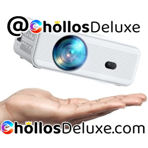 Mini Proyector WiFi 1080P con Trípode