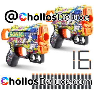 2 Lanzadores XShot Sonic +16 Dardos