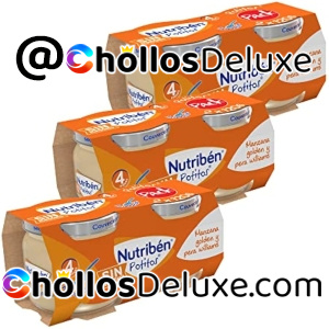 6x Nutribén Potitos Tarritos Fruta 120g