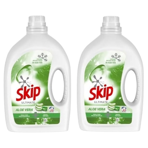 2x Skip Ultimate Aloe Vera Detergente 33 Lavados