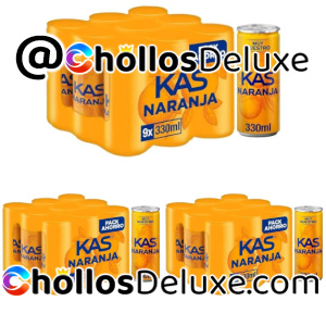 27x Latas 330ml Kas Naranja