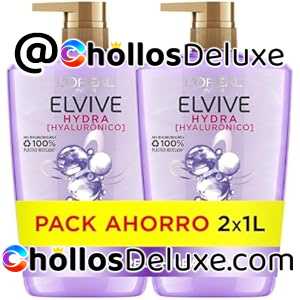L'Oréal Paris Elvive Pack 2 Champú de 1 litro
