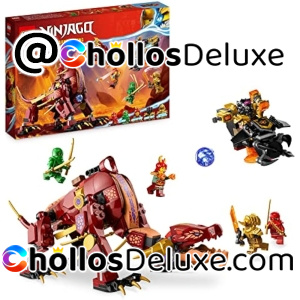 Lego Ninjago Dragón de Lava Transformer Heatwave