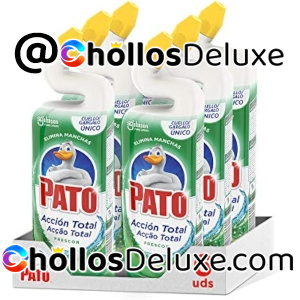 6x Pato WC Power Frescor Total Limpiador WC 750ml