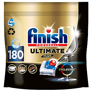 180 Pastillas Finish Ultimate Plus