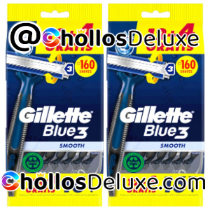32x Maquinillas Desechables Gillette Blue3 Smooth