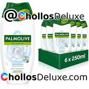 6x Geles de Ducha Palmolive Naturals Sensitive 250ml