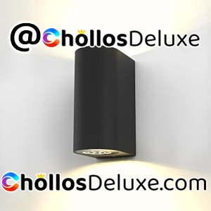 Aplique de Pared IP44 3000K Interior/Exterior