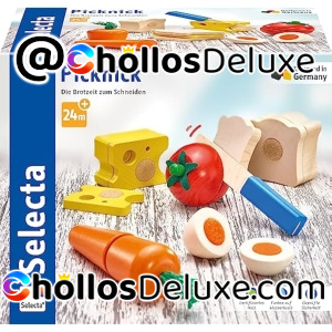 Piezas Pícnic Velcro Selecta Juguete Educativo