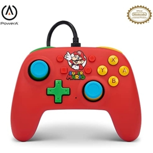 PowerA Nano Mario Mando Nintendo Switch