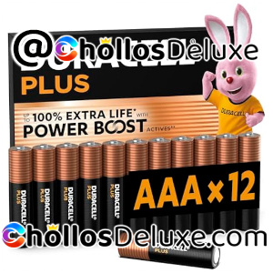 12 Pilas AAA Duracell Plus