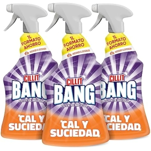 3x Cillit Bang Cal y Suciedad Limpiador Baño 1L