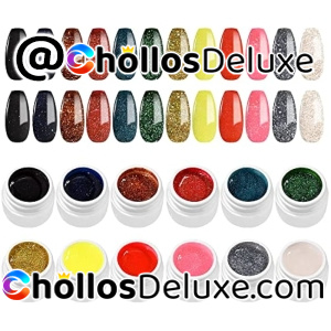 12 Esmaltes Uñas Semipermanentes Gel UV LED