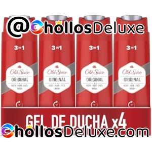 4x Old Spice Original Gel De Ducha Hombres 400ml