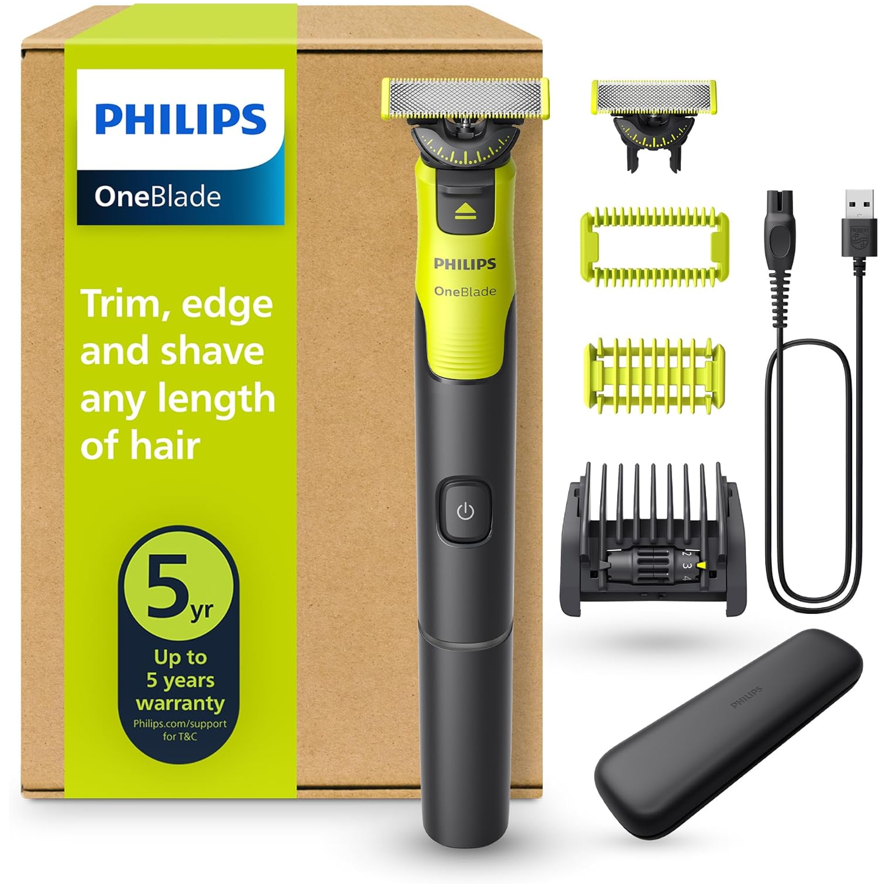 Philips OneBlade 360 Afeitadora Cara y Cuerpo