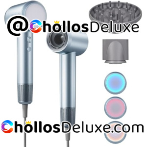 Secador Pelo Ionico 110.000 RPM +Difusor