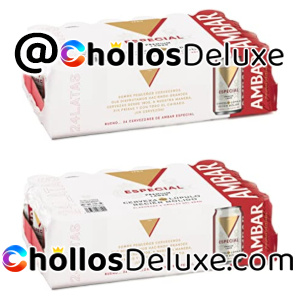 48x Ambar Especial Cerveza Lata 33cl
