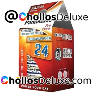 24x Panasonic Pro Power Pilas Alcalinas AAA