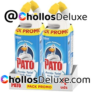 4x Pato Fragancia Océano Limpiador Inodoro 750ml