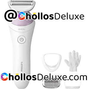 Philips Afeitadora Mujer Seco/Mojado +4 Accesorios