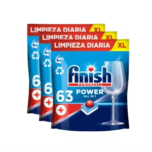 189 Pastillas Lavavajillas Finish Powerball Power All in 1