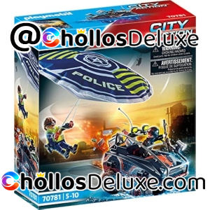 Playmobil City Action Paracaídas de Policía