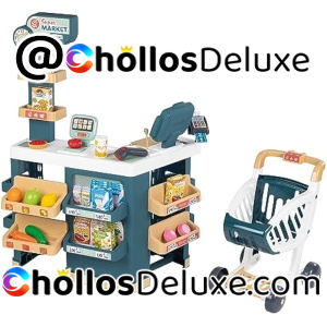 Smoby Supermercado con Zona de Compra y Carrito