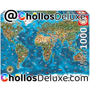 Educa Puzzle 1000 Piezas Maravillas del Mundo