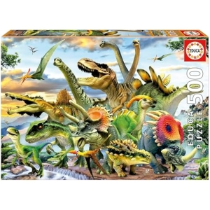 Educa Puzzle 500 Piezas Dinosaurios