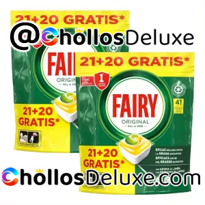 82 Cápsulas Lavavajillas Fairy Original Todo En Uno