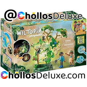 Playmobil Wiltopia Selva Tropical con Luz Nocturna