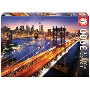 Educa Puzzle 3000 Piezas Manhattan al Atardecer