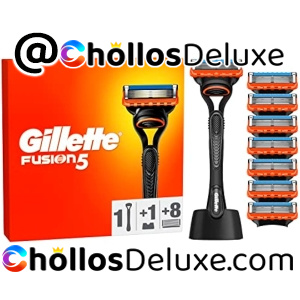 Gillette Fusion 5 Maquinilla Afeitar +8 Cuchillas