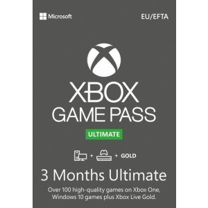 Tarjeta Regalo Xbox Game Pass Ultimate 3 Meses