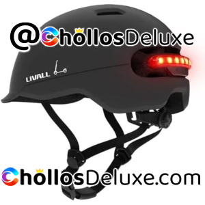 Livall C20 Casco Adulto Patinete/Bici Luz de Freno