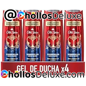 4x Old Spice Tomorrowland Gel 400ml