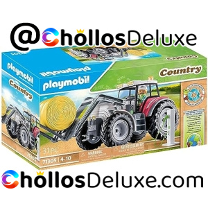 Playmobil Country Tractor Grande con Accesorios