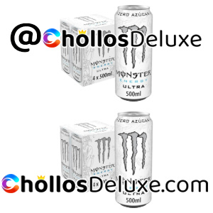 8x Monster Energy Ultra Bebida Energética 500ml