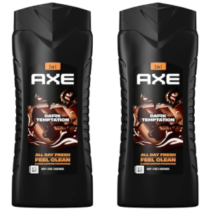 2x Axe Dark Temptation Gel 400ml
